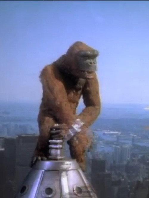 King Kong Color Test Footage backdrop