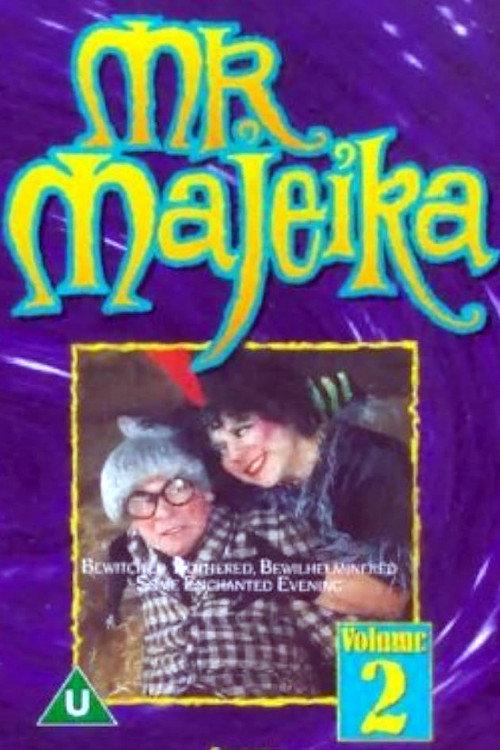 Mr. Majeika backdrop
