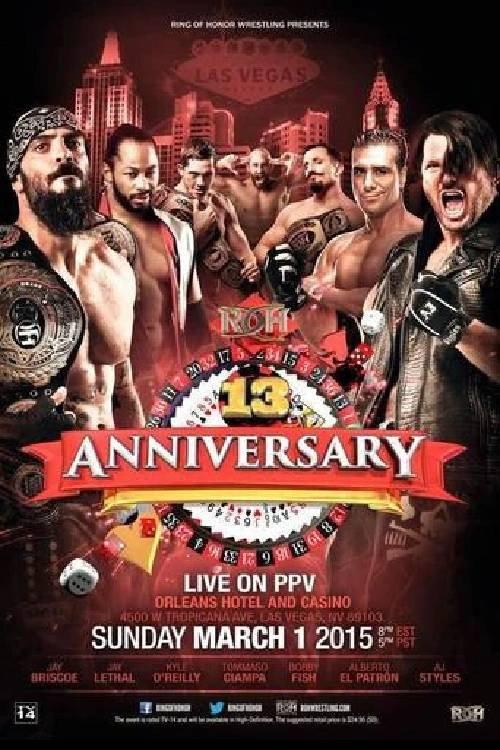 ROH: 13th Anniversary backdrop