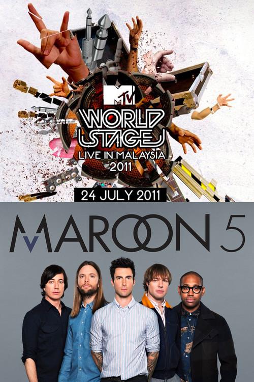 Maroon 5: MTV World Stage backdrop