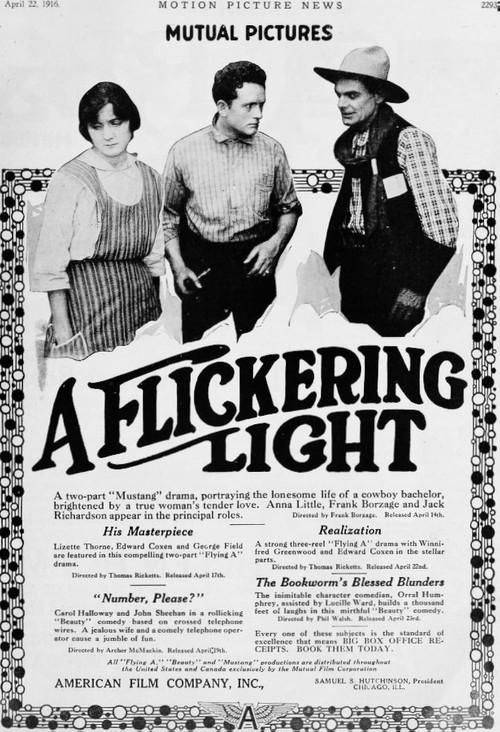 A Flickering Light backdrop