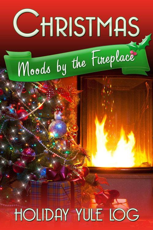 Christmas Moods by the Fireplace: Holiday Yule Log backdrop