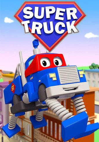 Super Truck of Car City backdrop