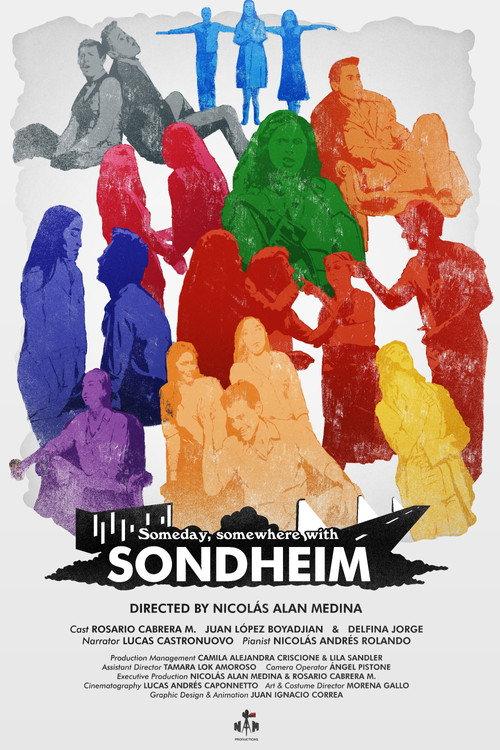 Someday, Somewhere with Sondheim backdrop