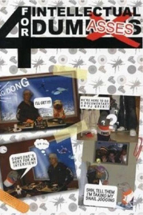 DJ Q-Bert - For Intellectual Dumasses backdrop