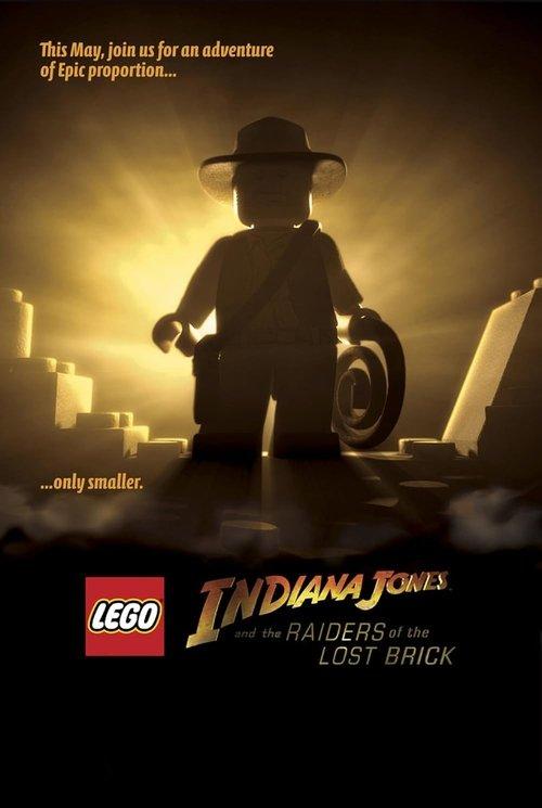 Lego Indiana Jones and the Raiders of the Lost Brick backdrop