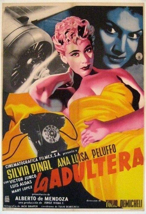La adúltera backdrop