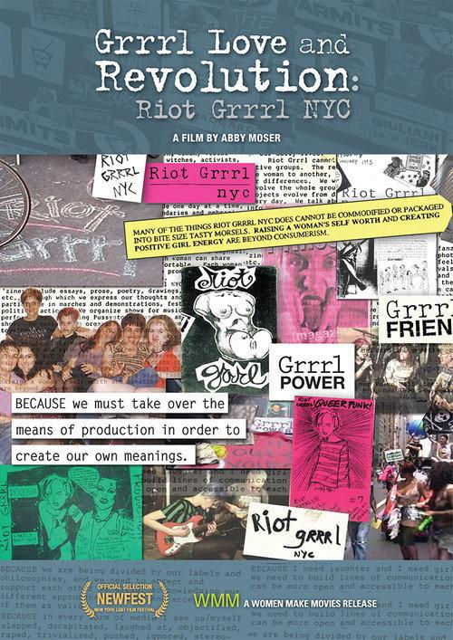 Grrrl Love and Revolution: Riot Grrrl NYC backdrop