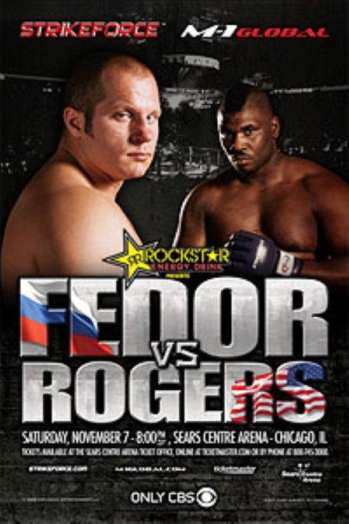 Strikeforce: Fedor vs. Rogers backdrop