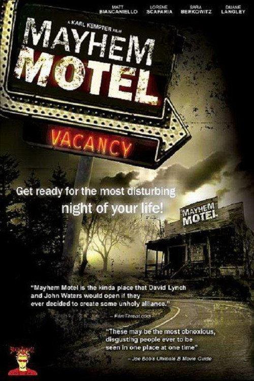 Mayhem Motel backdrop