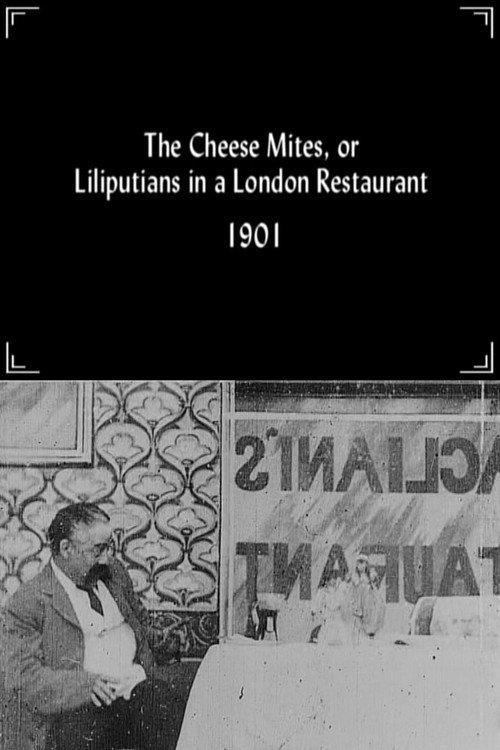The Cheese Mites, or Lilliputians in a London Restaurant backdrop