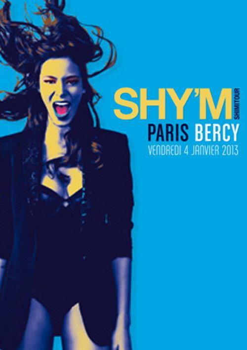 Shy'm - Shimitour Paris Bercy backdrop