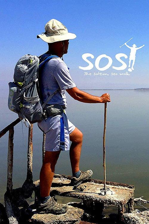 SOS: The Salton Sea Walk backdrop