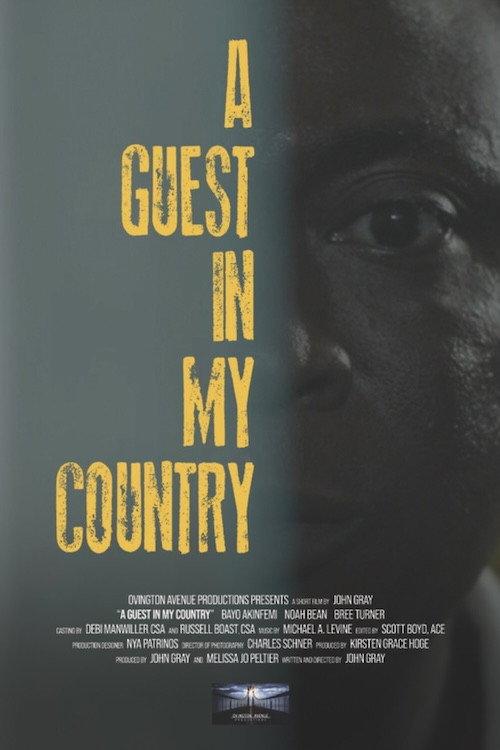 A Guest in My Country backdrop