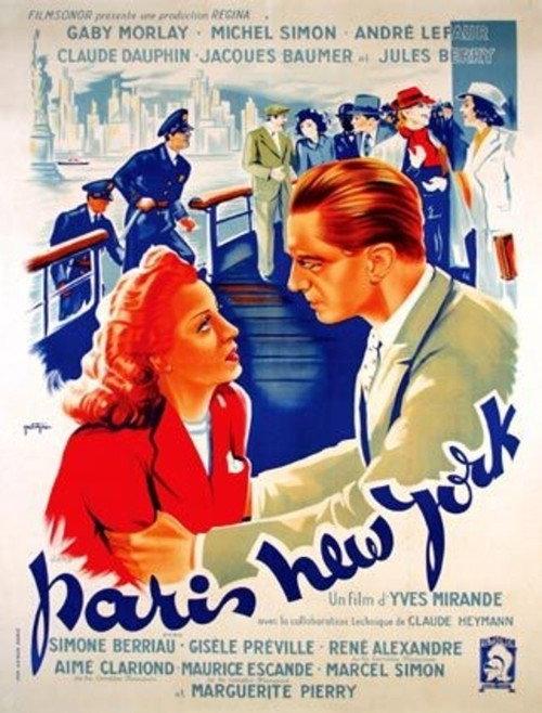 Paris - New-York backdrop