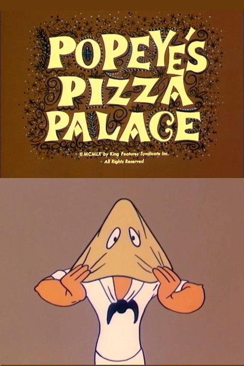 Popeye's Pizza Palace backdrop