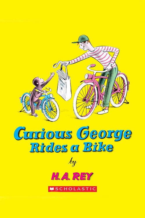 Curious George Rides a Bike backdrop