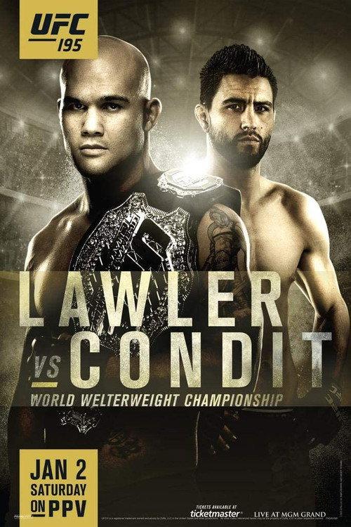 UFC 195: Lawler vs. Condit backdrop