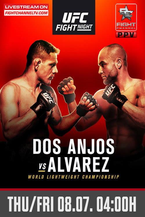 UFC Fight Night 90: Dos Anjos vs. Alvarez backdrop