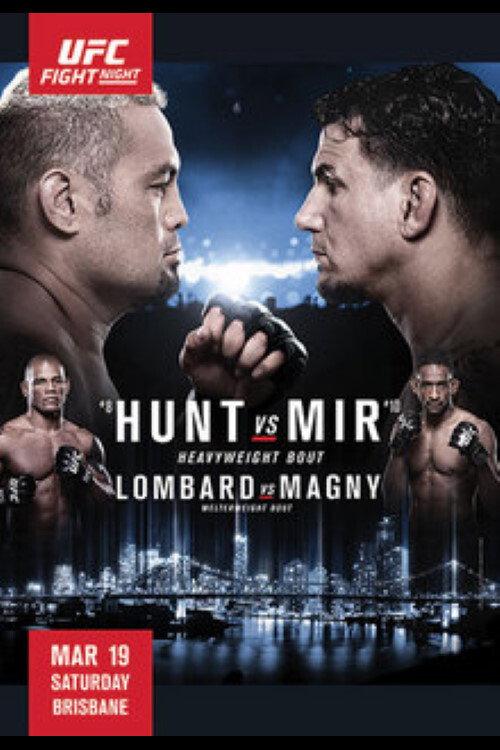 UFC Fight Night 85: Hunt vs. Mir backdrop