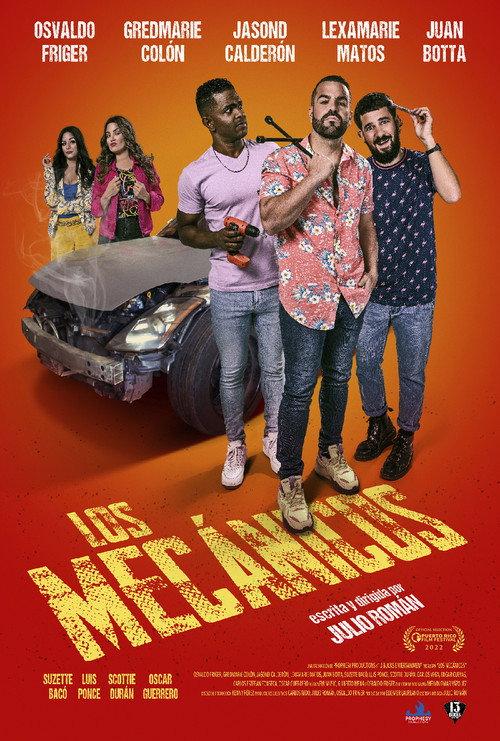 Los mecánicos backdrop