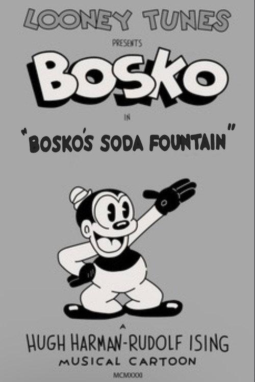 Bosko's Soda Fountain backdrop