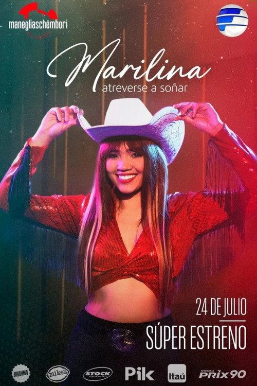 Marilina: Daring To Dream backdrop