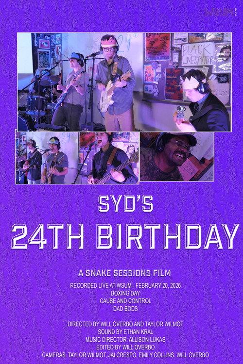 Syd's 24th Birthday backdrop