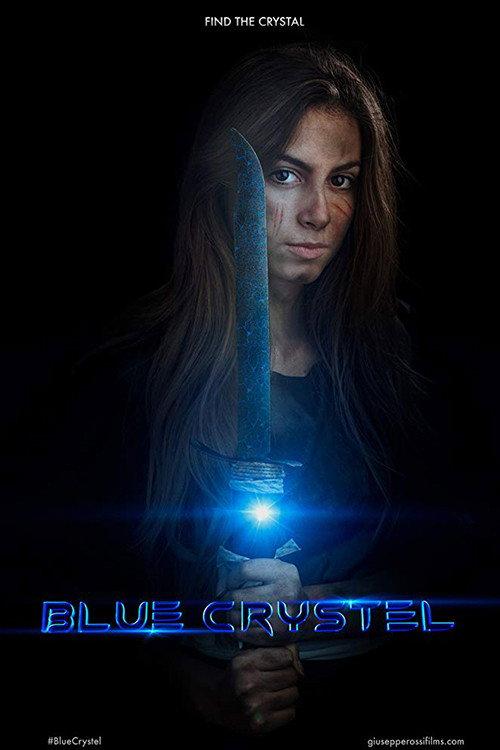 Blue Crystel backdrop