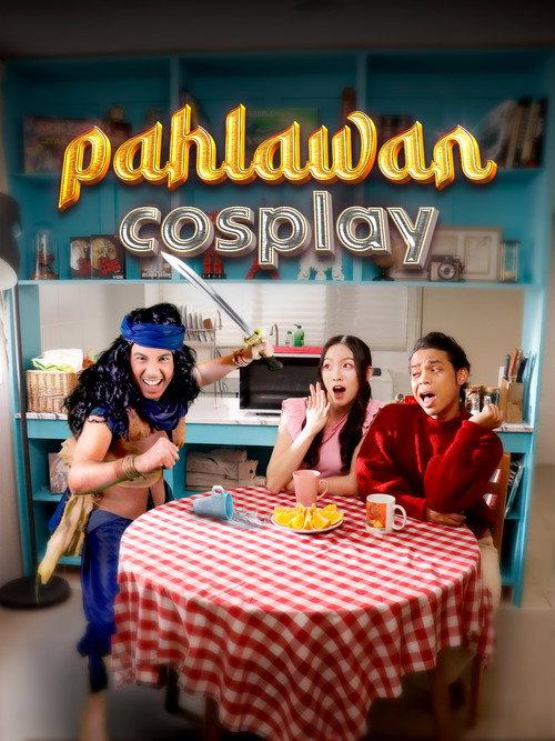 Pahlawan Cosplay backdrop
