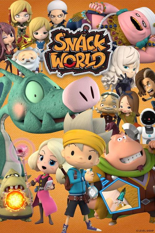 Snack World backdrop