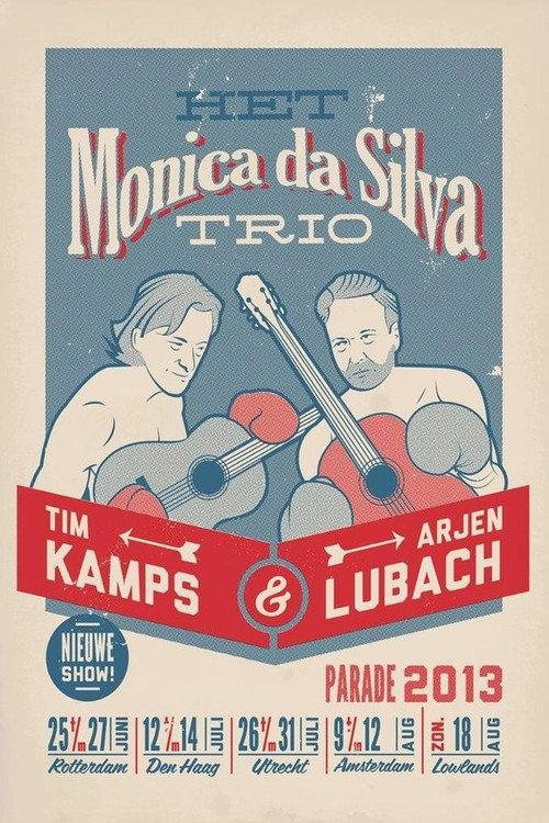 Arjen Lubach & Tim Kamps: Het Monica Da Silva Trio backdrop