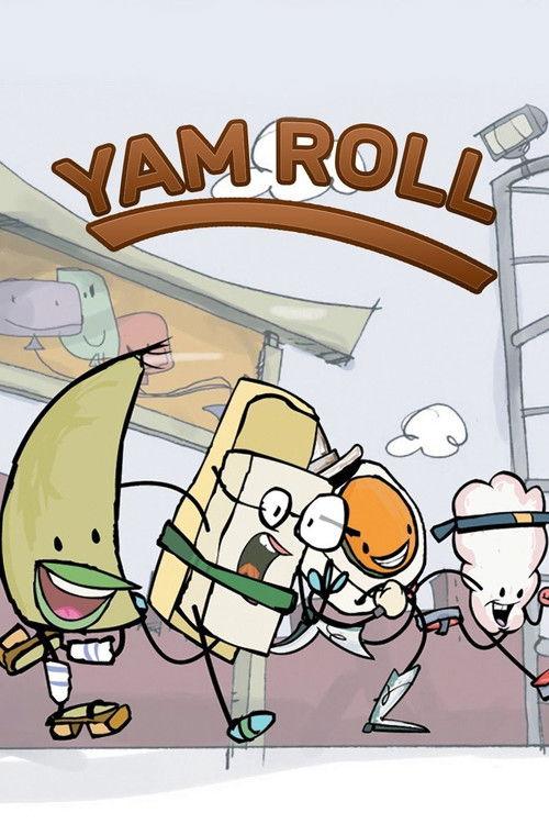 The Very Good Adventures of Yam Roll in Happy Kingdom backdrop