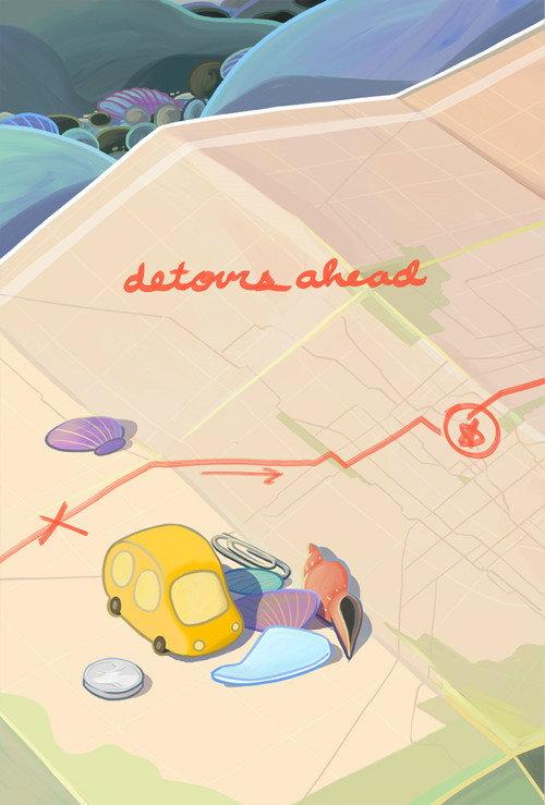 Detours Ahead backdrop