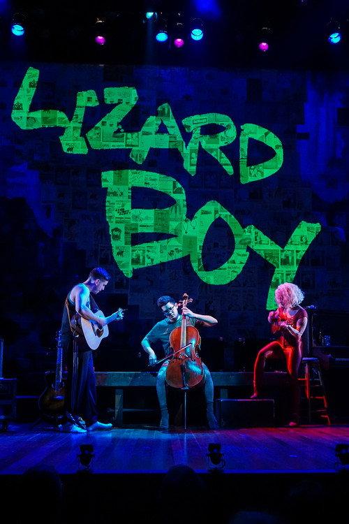 Lizard Boy, A New Musical backdrop