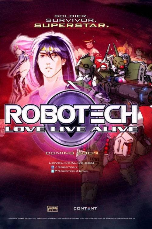 Robotech: Love Live Alive backdrop