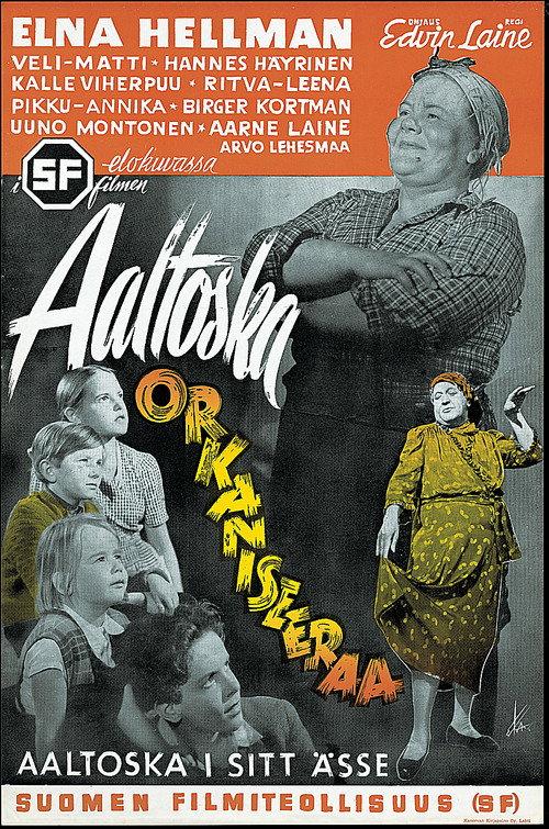 Aaltoska orkaniseeraa backdrop