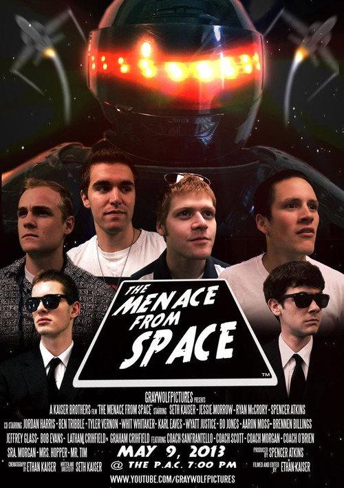 The Menace From Space backdrop